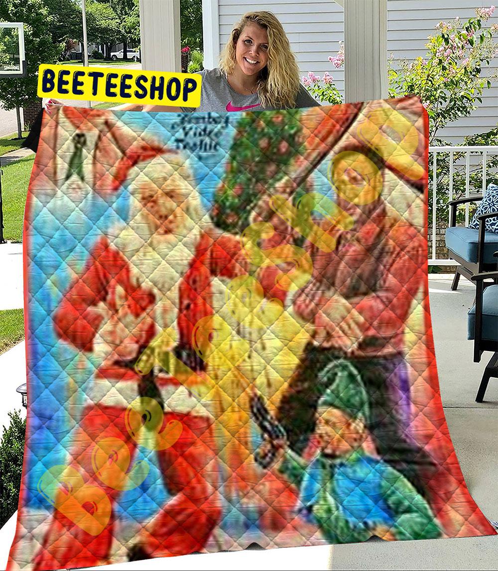 Bad Santa 4 Trending Quilt Bad Santa 4 Trending Quilt