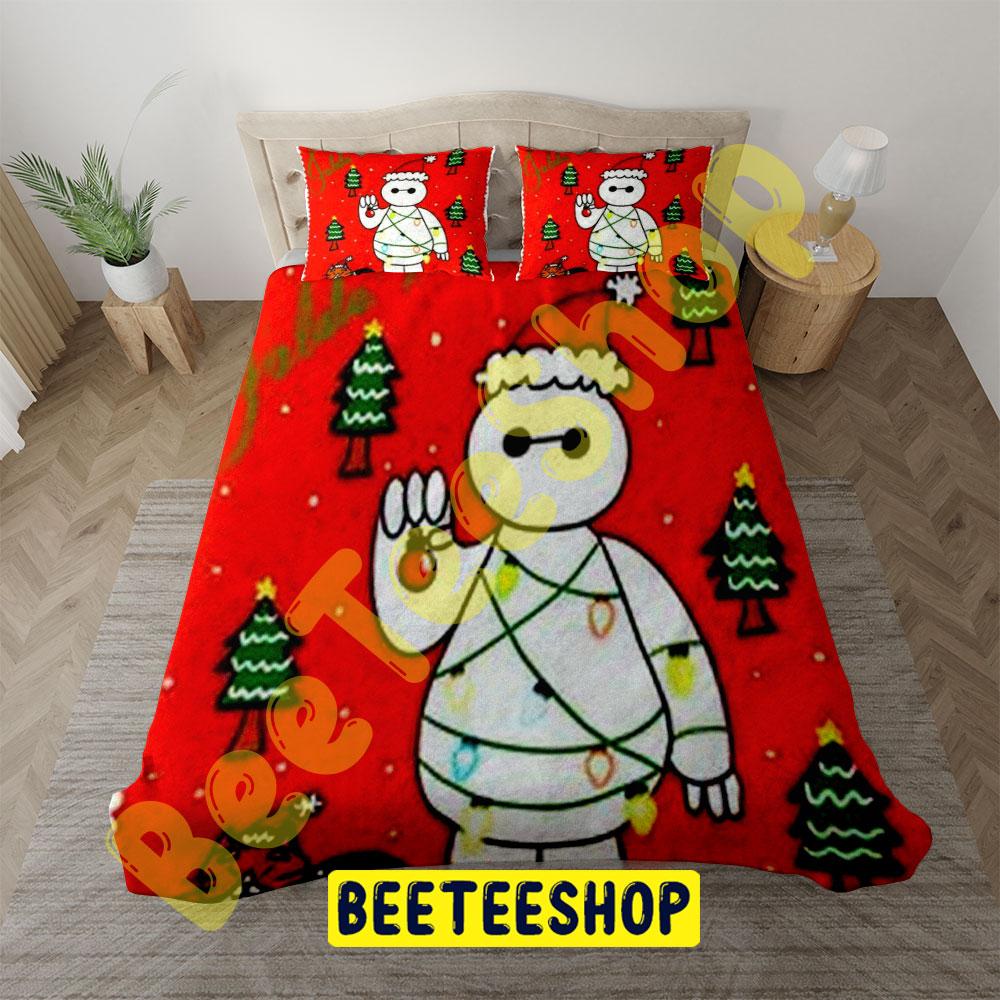Baymax Christmas 06 Trending Bedding Set Baymax Christmas 06 Trending Bedding Set