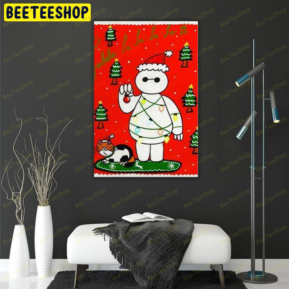 Baymax Christmas 06 Trending US Portrait Canvas Baymax Christmas 06 Trending US Portrait Canvas