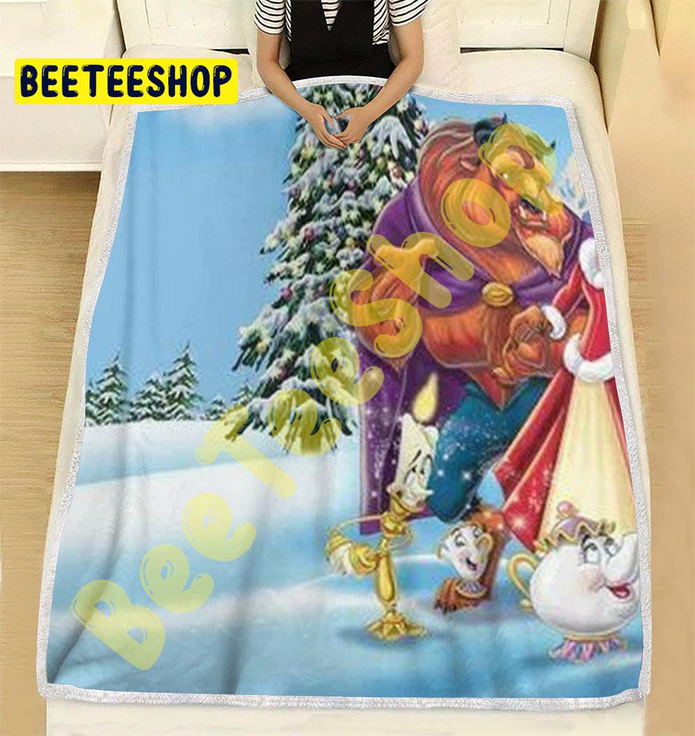 Beauty And The Beast The Enchanted Christmas 5 Trending Blanket Beauty And The Beast The Enchanted Christmas 5 Trending Blanket