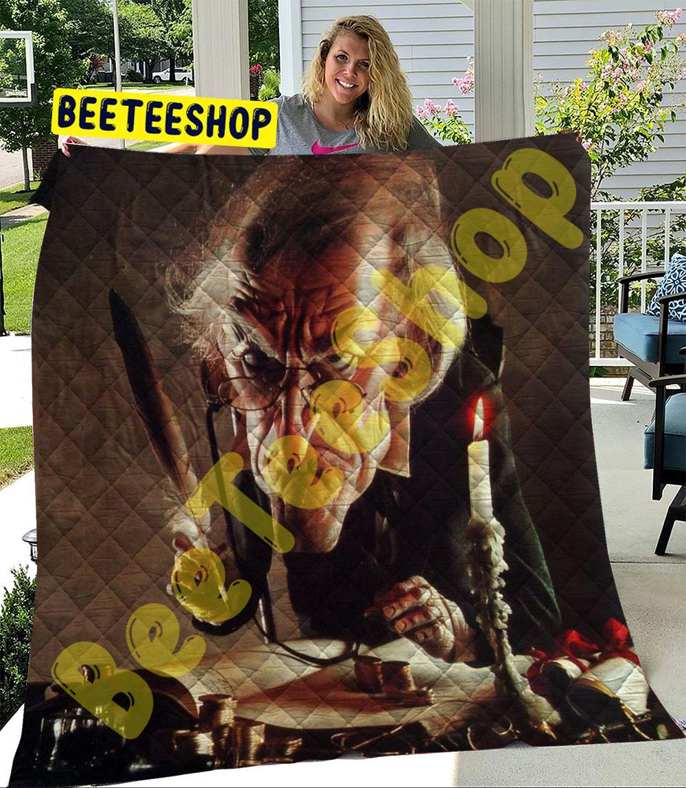 Big Head Scrooge A Christmas Carol Trending Quilt Big Head Scrooge A Christmas Carol Trending Quilt