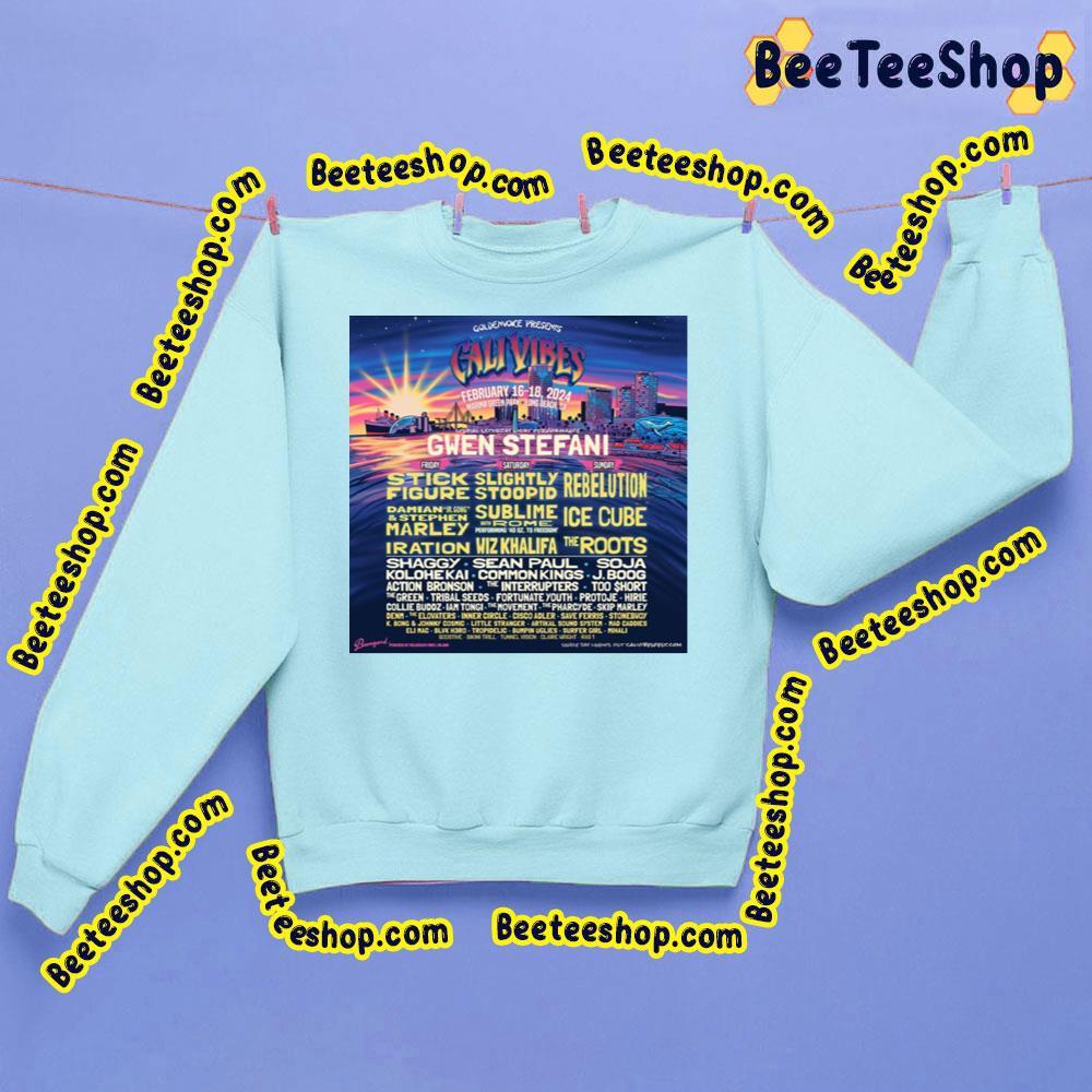 Cali Vibes Fest Fer 2024 Trending Unisex Sweatshirt Cali Vibes Fest Fer 2024 Trending Unisex Sweatshirt