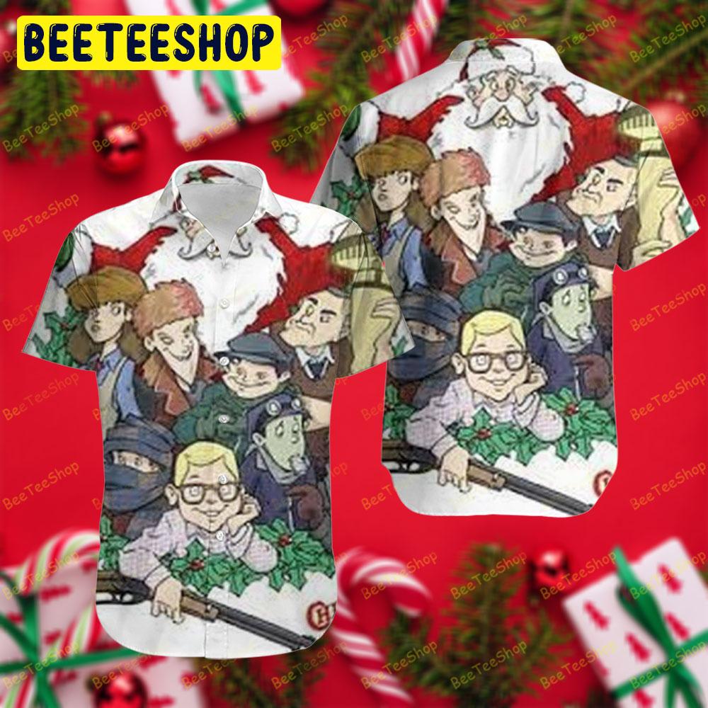 Christmas Cartoon A Christmas Story Christmas Trending Hawaii Shirt Christmas Cartoon A Christmas Story Christmas Trending Hawaii Shirt