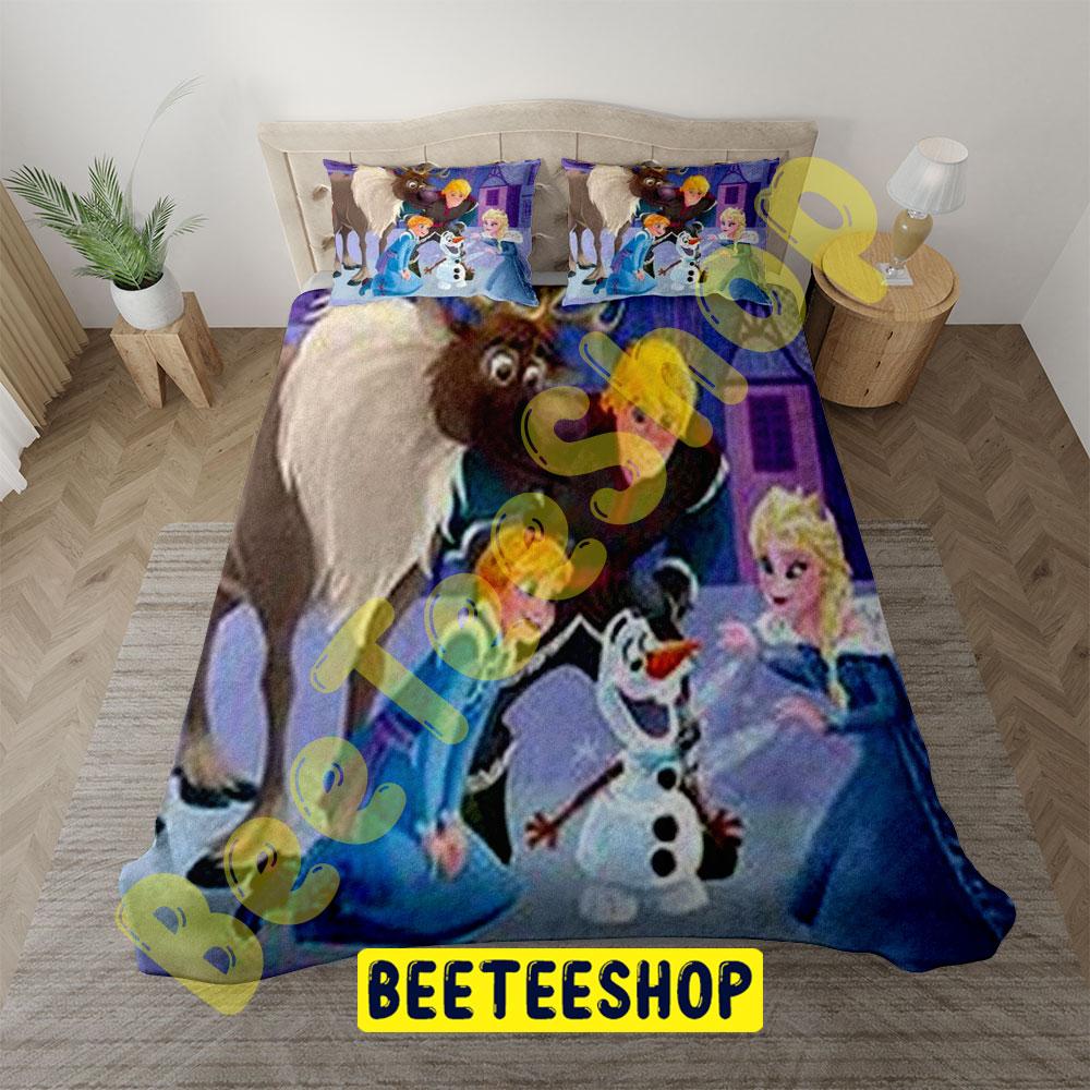 Cute Olaf's Frozen Adventure 16 Trending Bedding Set Cute Olaf's Frozen Adventure 16 Trending Bedding Set