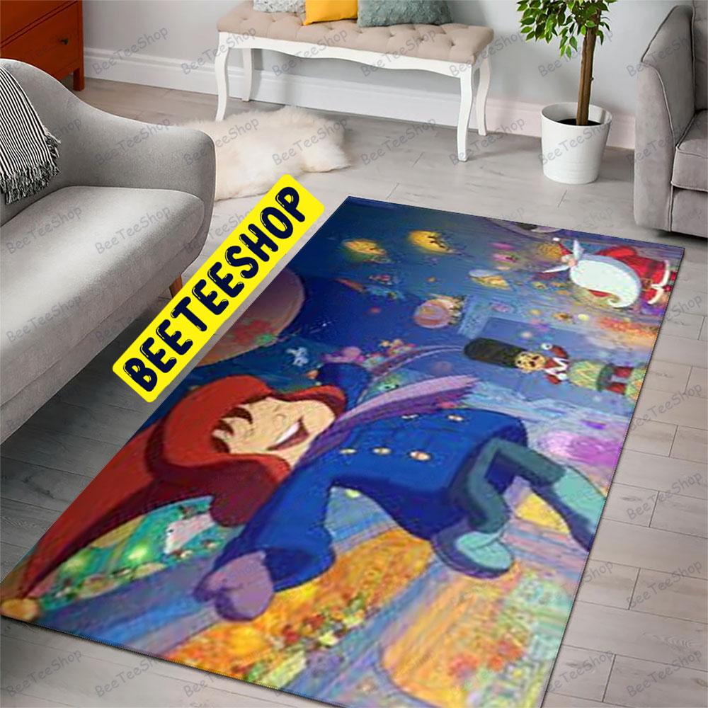 Cute Santa's Apprentice 1 Trending Rug Rectangle Cute Santa's Apprentice 1 Trending Rug Rectangle