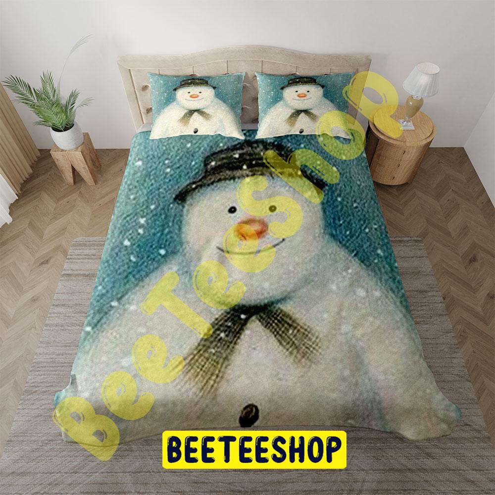 Cute The Snowman 2 Trending Bedding Set Cute The Snowman 2 Trending Bedding Set