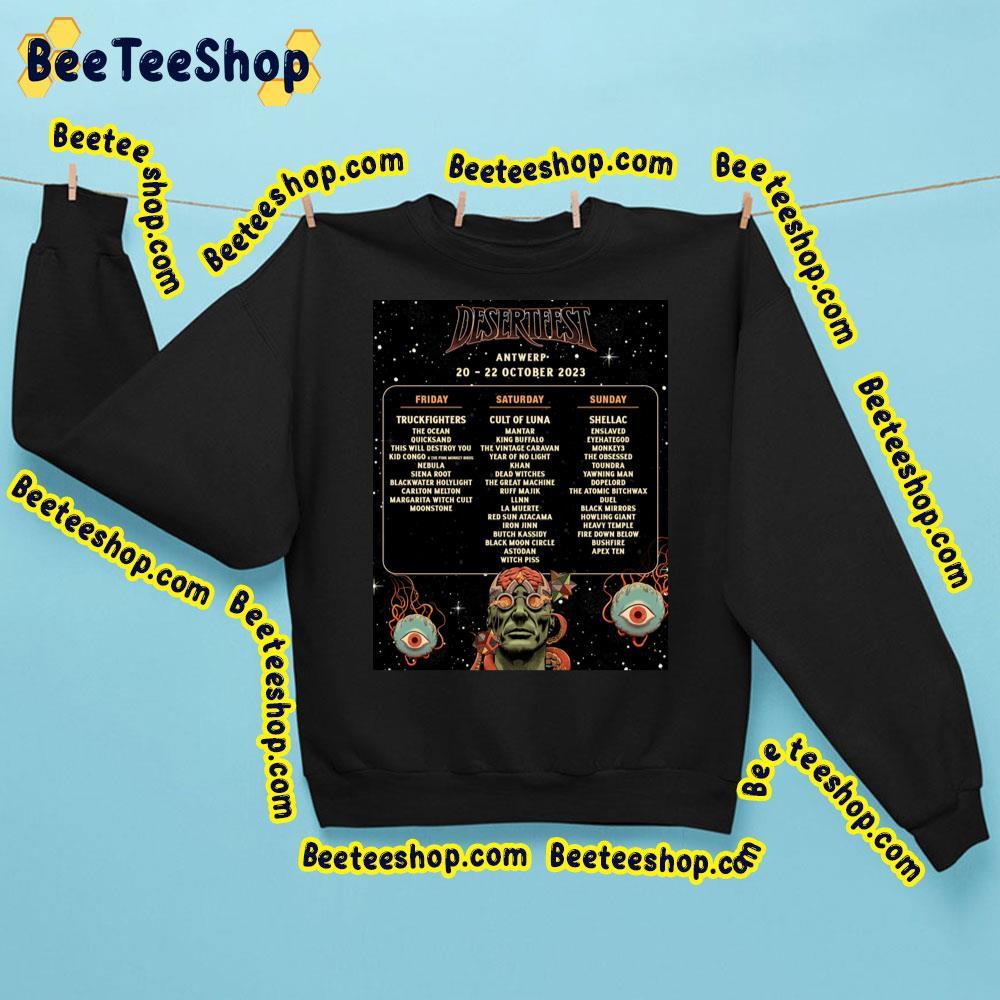 Desertfest Antwerp October 2023 Trending Unisex Sweatshirt Desertfest Antwerp October 2023 Trending Unisex Sweatshirt
