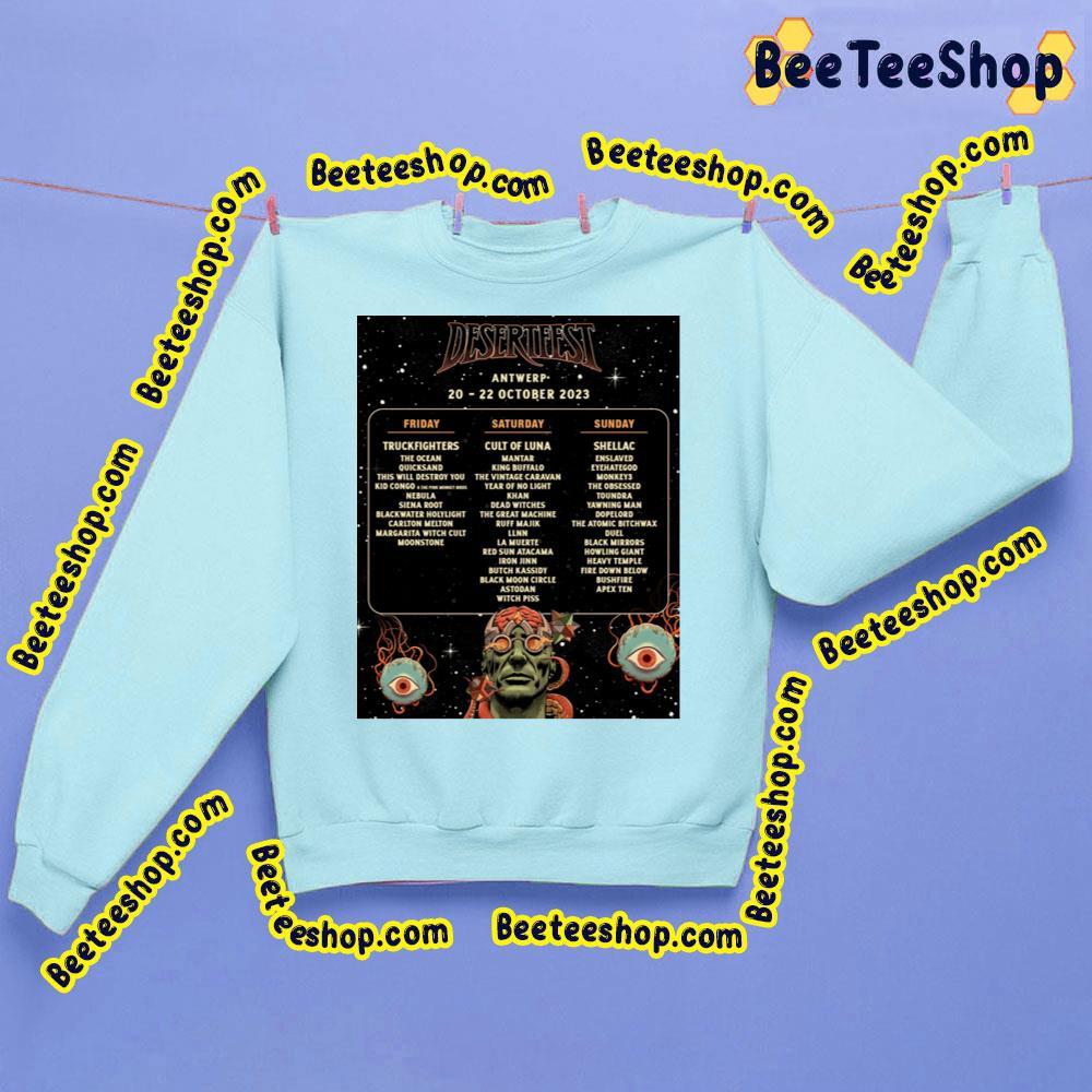 Desertfest Antwerp October 2023 Trending Unisex Sweatshirt Desertfest Antwerp October 2023 Trending Unisex Sweatshirt