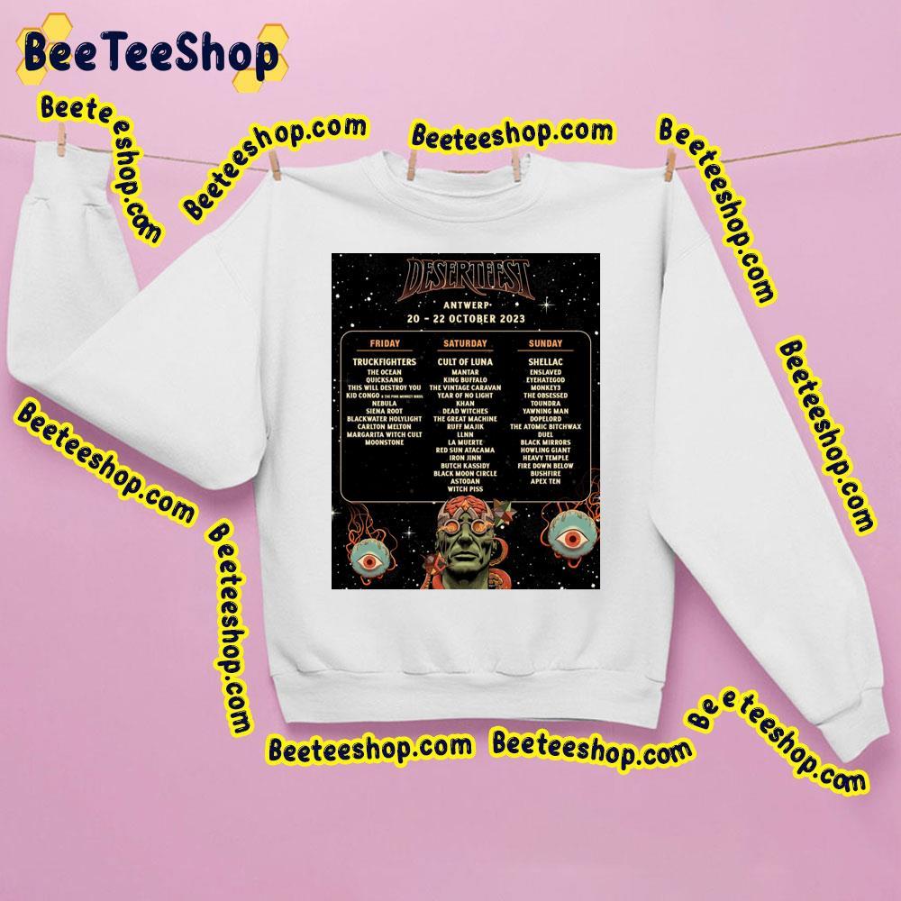Desertfest Antwerp October 2023 Trending Unisex Sweatshirt Desertfest Antwerp October 2023 Trending Unisex Sweatshirt