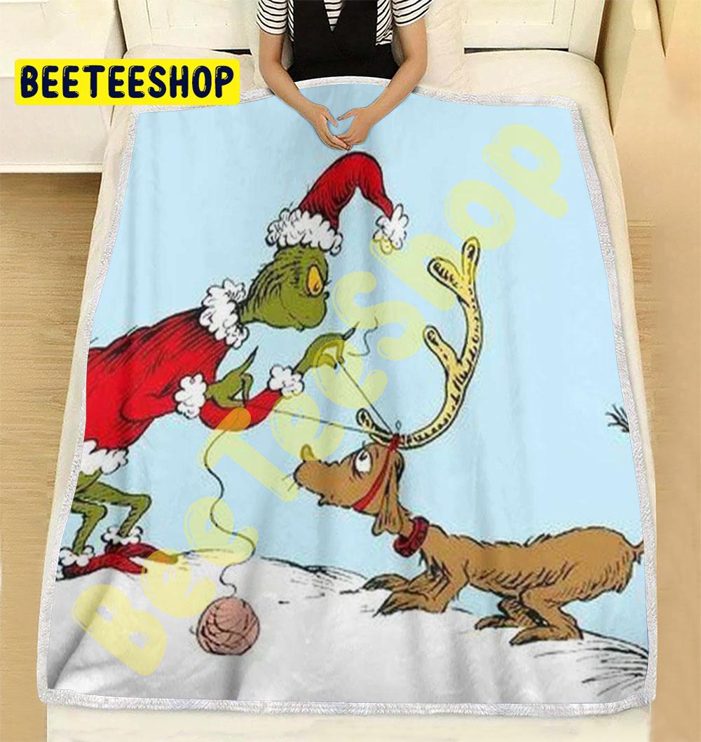 Dr Seuss' How The Grinch Stole Christmas 01 Trending Blanket Dr Seuss' How The Grinch Stole Christmas 01 Trending Blanket