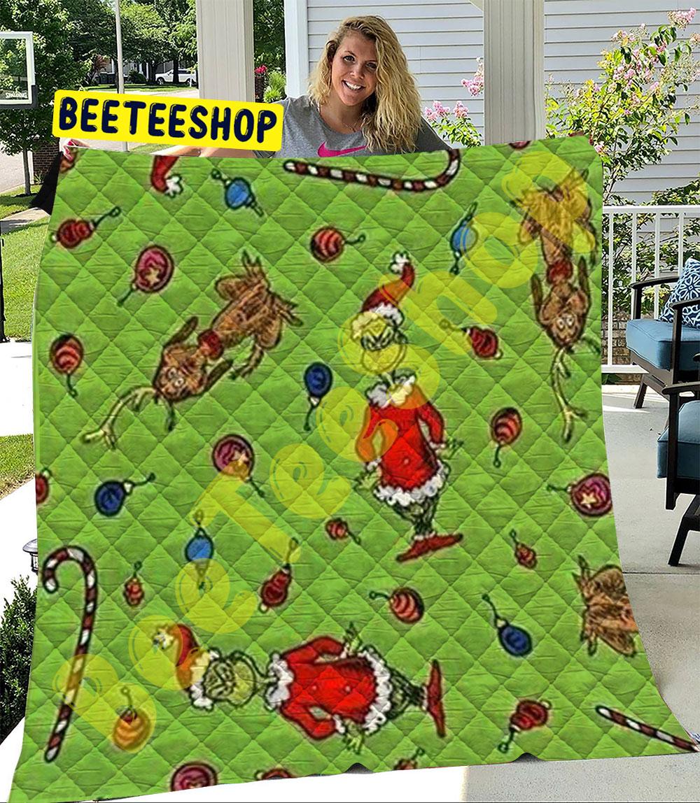 Dr Seuss' How The Grinch Stole Christmas 17 Trending Quilt Dr Seuss' How The Grinch Stole Christmas 17 Trending Quilt