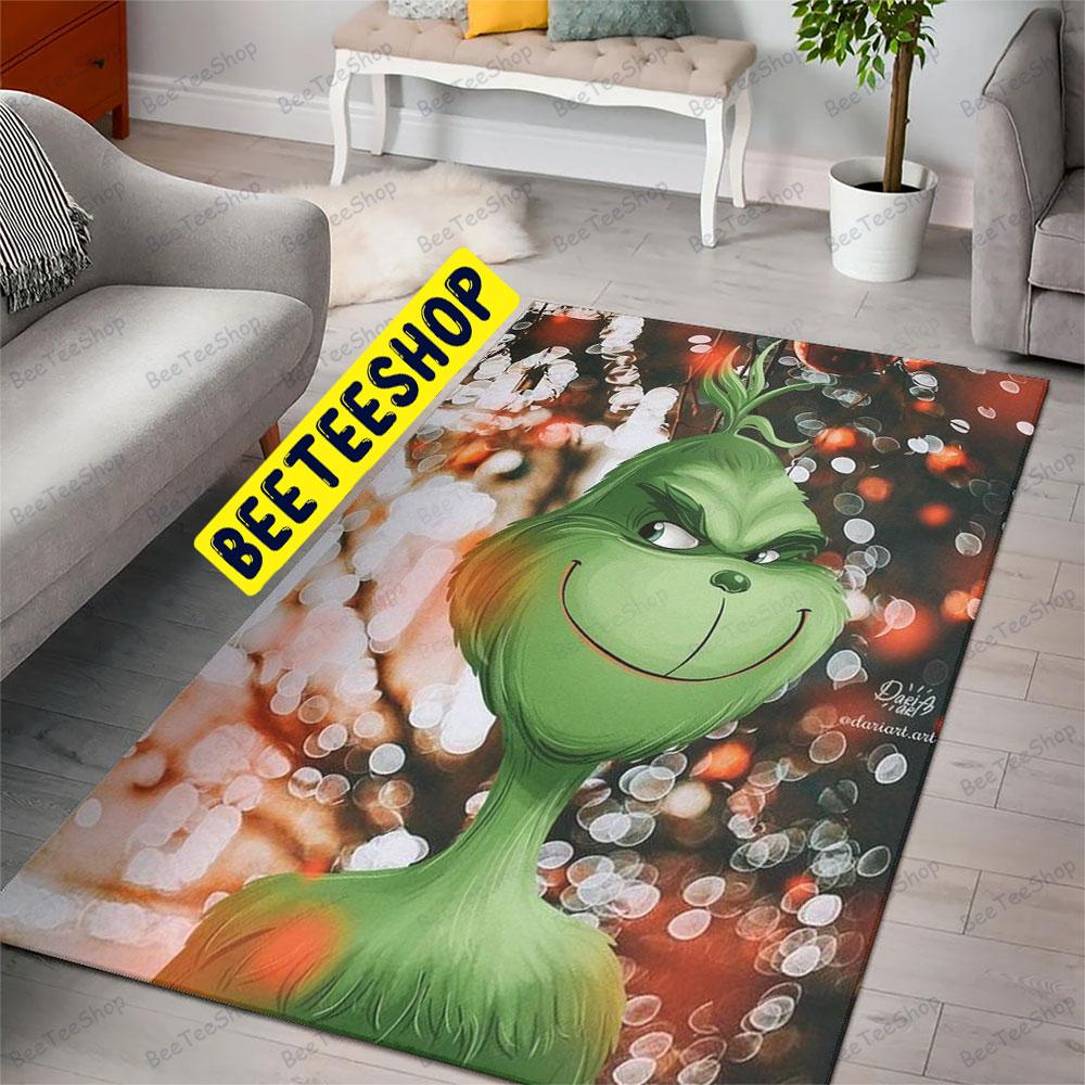 Fan Art Grinch Trending Rug Rectangle Fan Art Grinch Trending Rug Rectangle