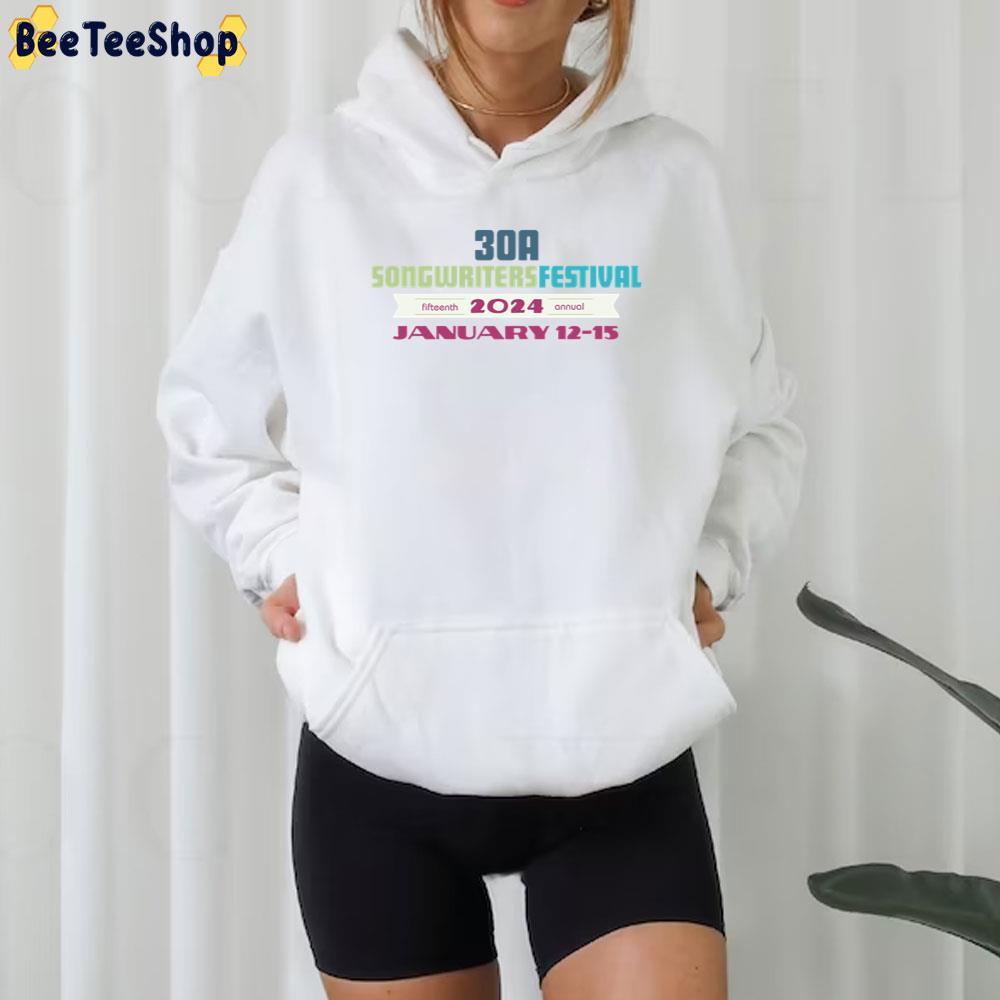 Fourteenth Annual 30a Songwriters Festival 2024 Trending Unisex T-Shirt Fourteenth Annual 30a Songwriters Festival 2024 Trending Unisex T-Shirt