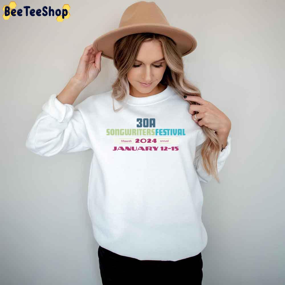 Fourteenth Annual 30a Songwriters Festival 2024 Trending Unisex T-Shirt Fourteenth Annual 30a Songwriters Festival 2024 Trending Unisex T-Shirt