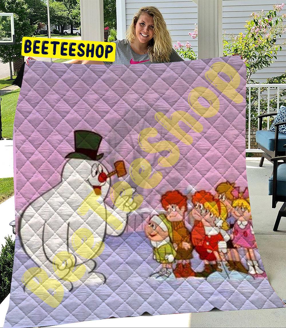 Frosty The Snowman 01 Trending Quilt Frosty The Snowman 01 Trending Quilt
