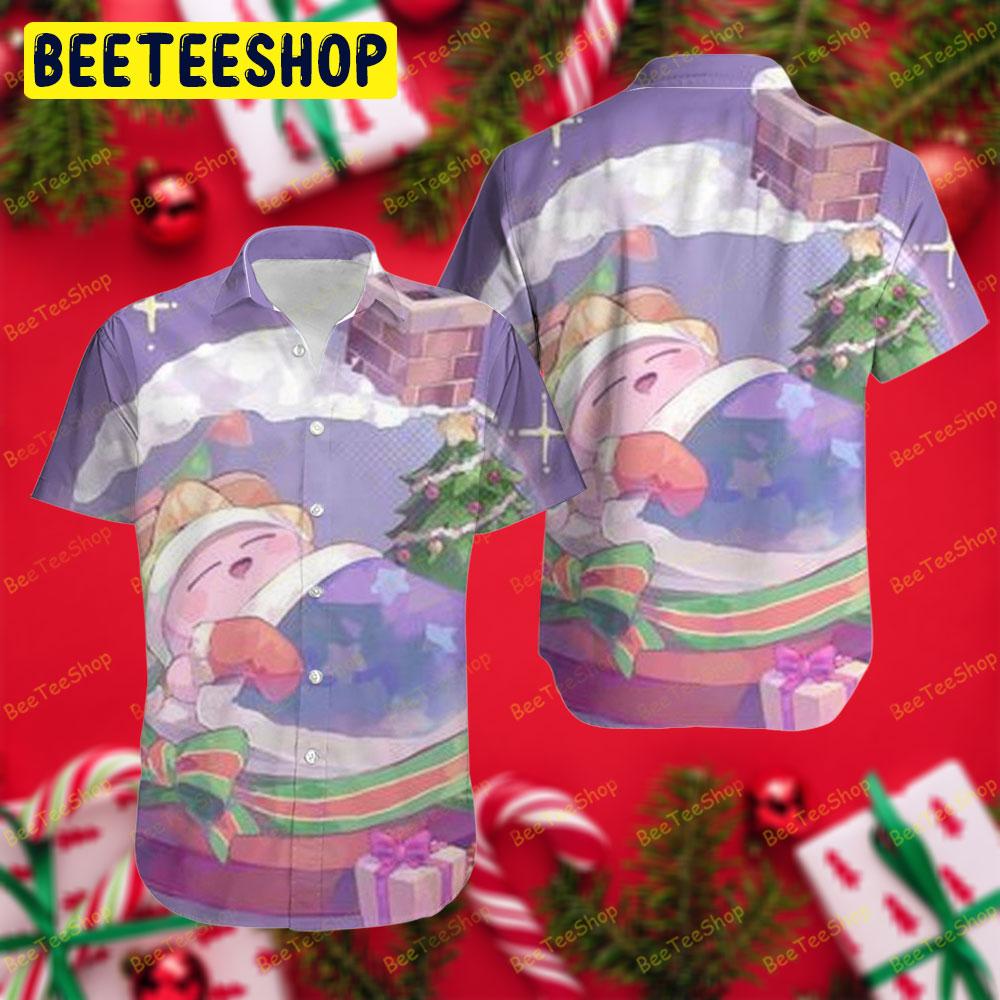 Funny Kirby Christmas 05 Trending Hawaii Shirt Funny Kirby Christmas 05 Trending Hawaii Shirt