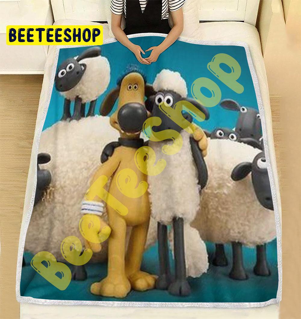 Funny Shaun The Sheep The Flight Before Christmas 02 Trending Blanket Funny Shaun The Sheep The Flight Before Christmas 02 Trending Blanket
