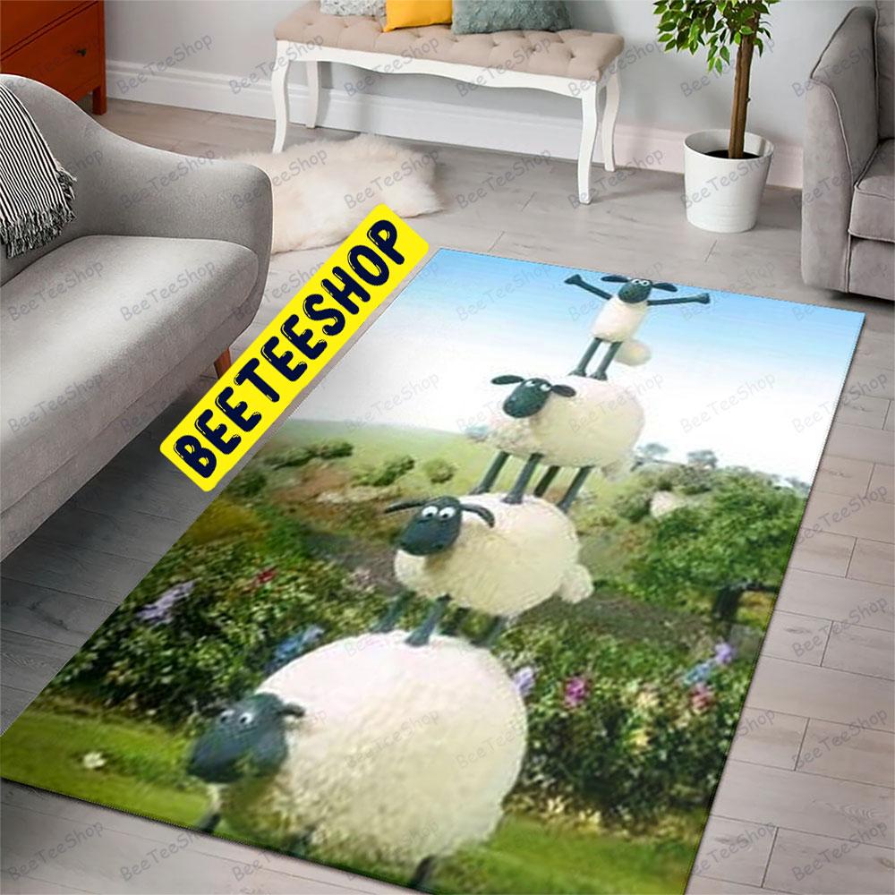 Funny Shaun The Sheep The Flight Before Christmas 09 Trending Rug Rectangle Funny Shaun The Sheep The Flight Before Christmas 09 Trending Rug Rectangle