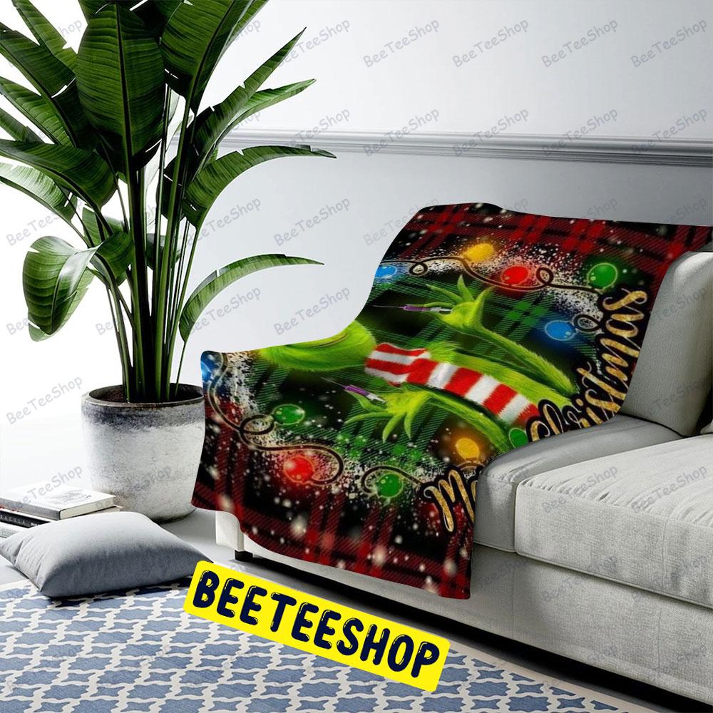 Hello Grinch Trending US Cozy Blanket Hello Grinch Trending US Cozy Blanket