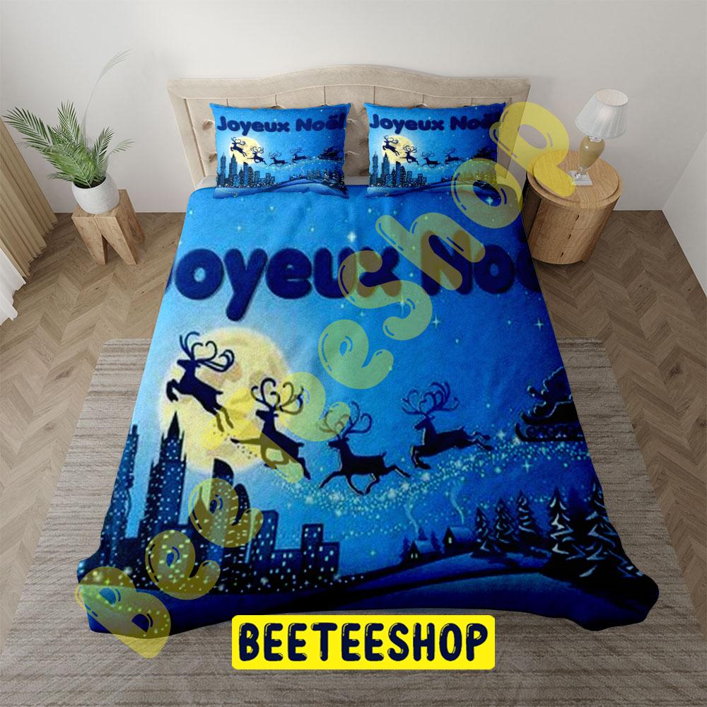 Joyeux Noel 1 Trending Bedding Set Joyeux Noel 1 Trending Bedding Set