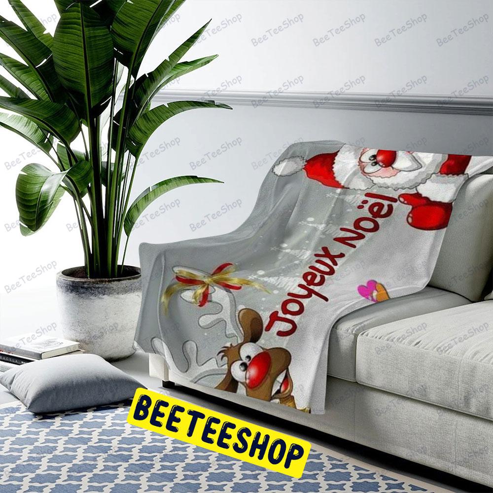 Joyeux Noel 3 Trending US Cozy Blanket Joyeux Noel 3 Trending US Cozy Blanket