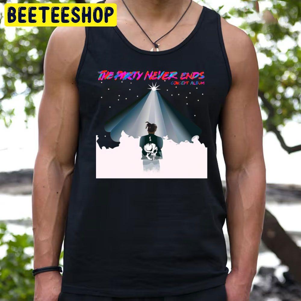 Juice Wrld The Party Never Ends Concert Party Trending Unisex T-Shirt Juice Wrld The Party Never Ends Concert Party Trending Unisex T-Shirt