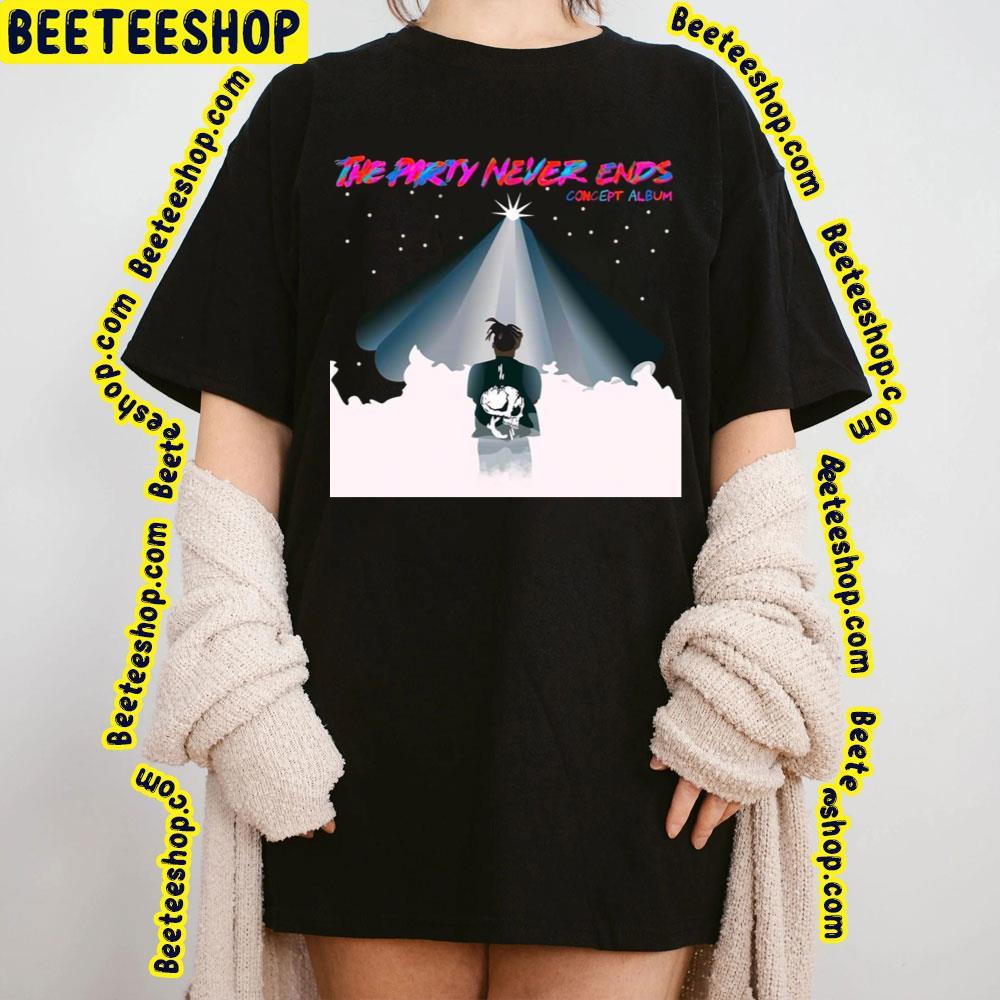 Juice Wrld The Party Never Ends Concert Party Trending Unisex T-Shirt Juice Wrld The Party Never Ends Concert Party Trending Unisex T-Shirt