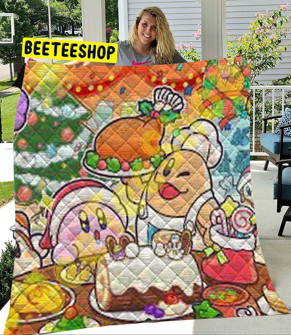 Kirby Christmas 02 Trending Quilt Kirby Christmas 02 Trending Quilt