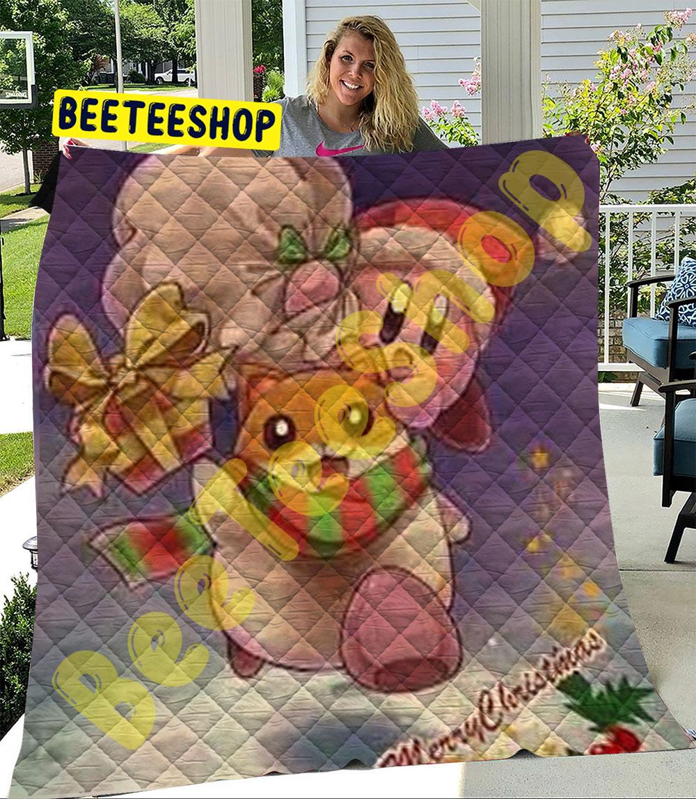Kirby Christmas 04 Trending Quilt Kirby Christmas 04 Trending Quilt