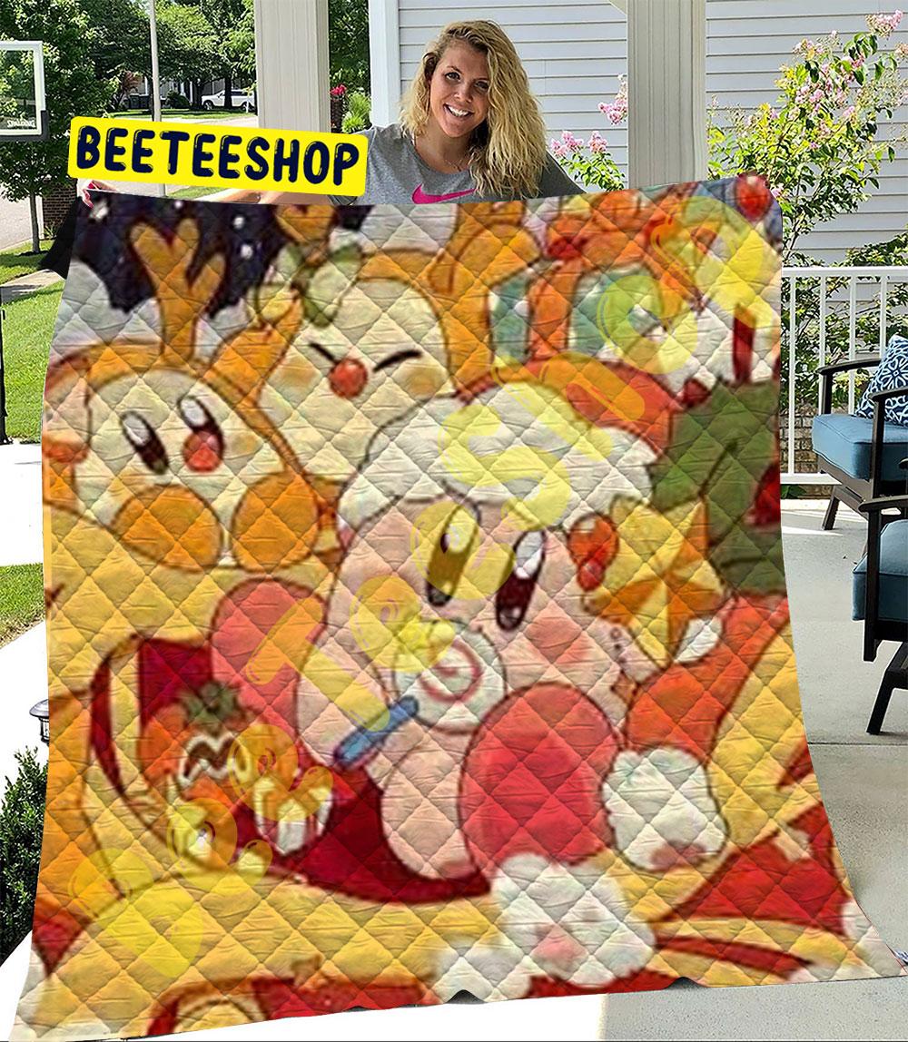 Kirby Christmas 05 Trending Quilt Kirby Christmas 05 Trending Quilt