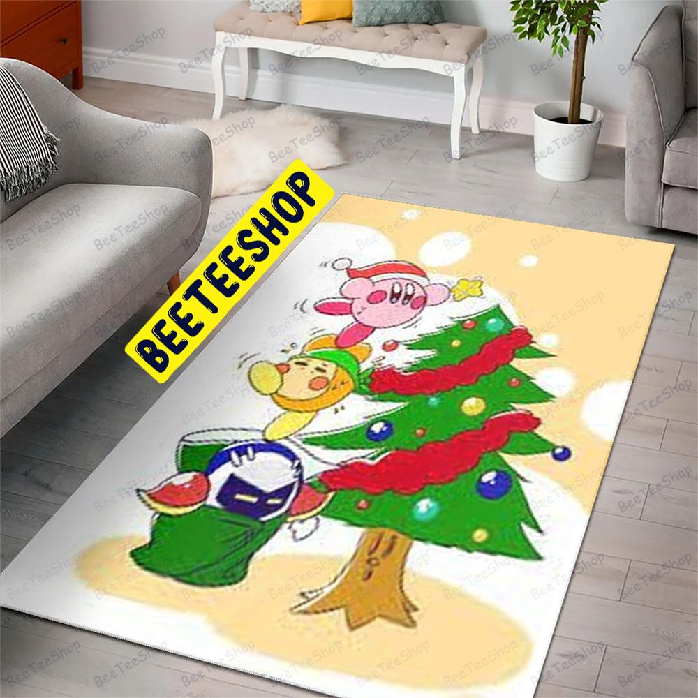 Kirby Christmas 12 Trending Rug Rectangle Kirby Christmas 12 Trending Rug Rectangle