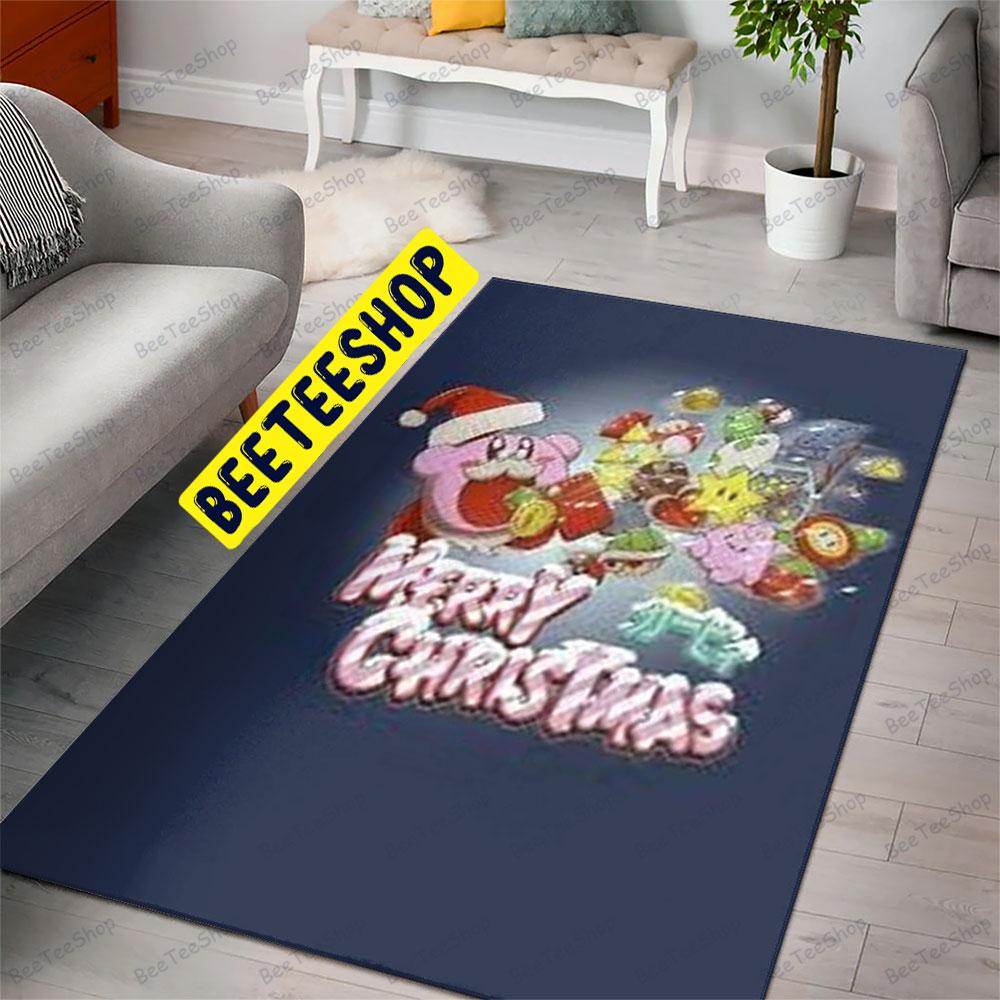 Kirby Christmas 20 Trending Rug Rectangle Kirby Christmas 20 Trending Rug Rectangle
