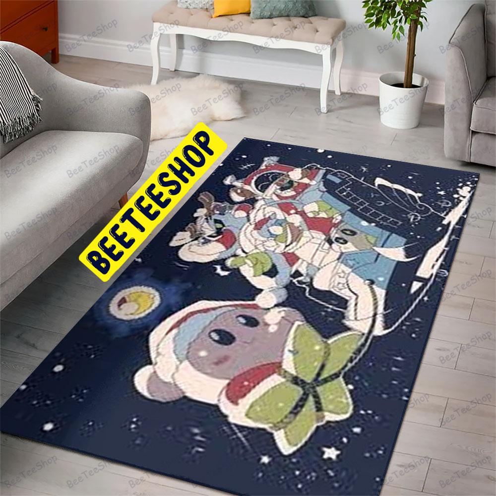 Kirby Christmas 33 Trending Rug Rectangle Kirby Christmas 33 Trending Rug Rectangle