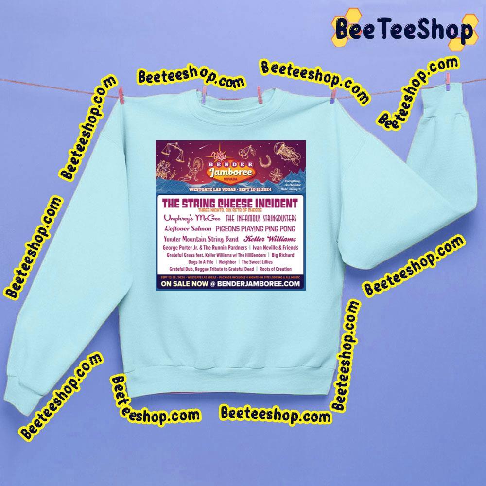 Las Vegas For The Bender Jamboree Sept 2024 The String Cheese Incident Trending Unisex Sweatshirt Las Vegas For The Bender Jamboree Sept 2024 The String Cheese Incident Trending Unisex Sweatshirt