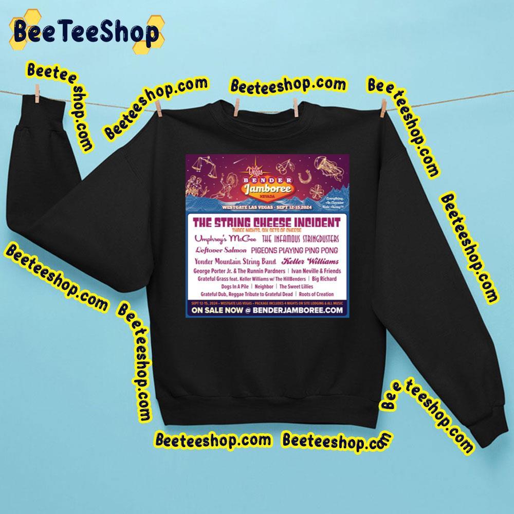 Las Vegas For The Bender Jamboree Sept 2024 The String Cheese Incident Trending Unisex Sweatshirt Las Vegas For The Bender Jamboree Sept 2024 The String Cheese Incident Trending Unisex Sweatshirt