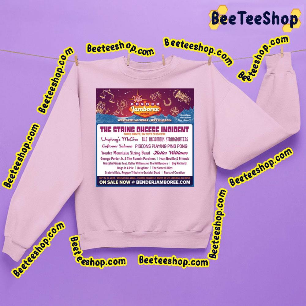 Las Vegas For The Bender Jamboree Sept 2024 The String Cheese Incident Trending Unisex Sweatshirt Las Vegas For The Bender Jamboree Sept 2024 The String Cheese Incident Trending Unisex Sweatshirt