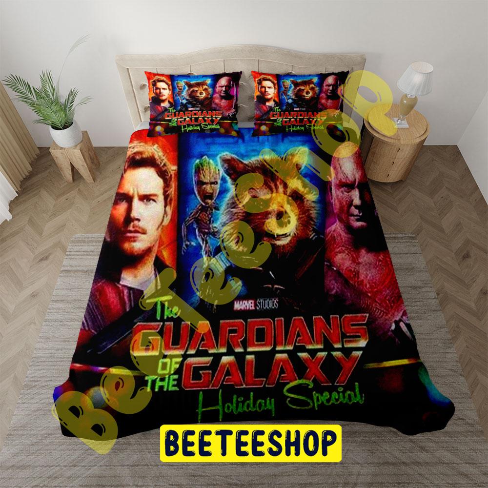 Magic Team The Guardians Of The Galaxy Holiday Special Trending Bedding Set Magic Team The Guardians Of The Galaxy Holiday Special Trending Bedding Set