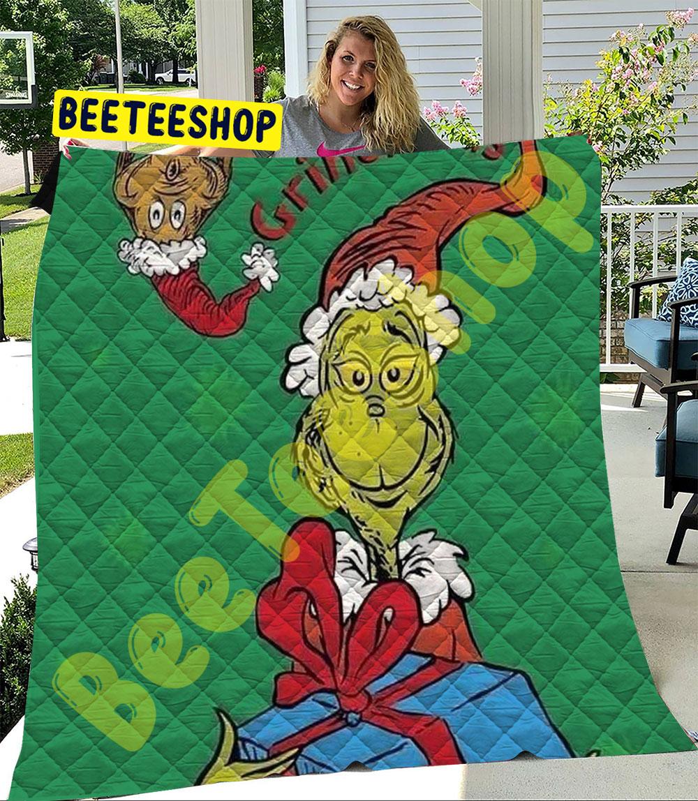 Merry Grinchmas Trending Quilt Merry Grinchmas Trending Quilt