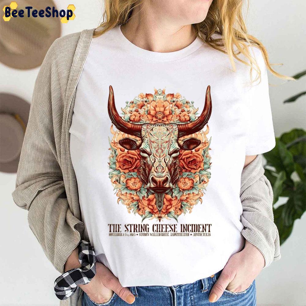 November 2023 Stubb's Austin The String Cheese Incident Trending Unisex T-Shirt November 2023 Stubb's Austin The String Cheese Incident Trending Unisex T-Shirt