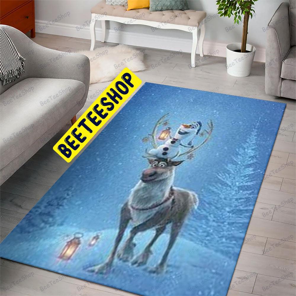 Olaf's Frozen Adventure 04 Trending Rug Rectangle Olaf's Frozen Adventure 04 Trending Rug Rectangle