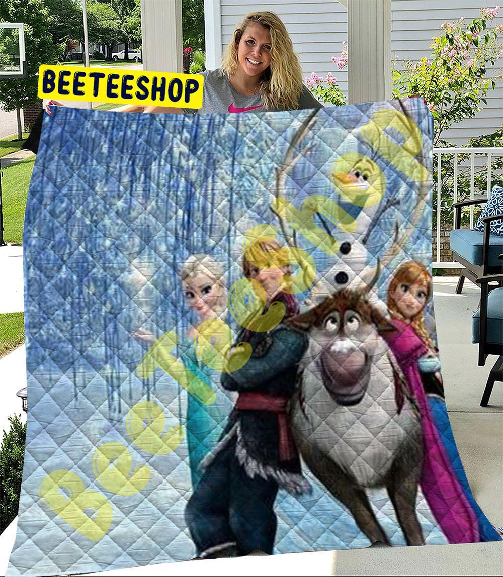 Olaf's Frozen Adventure 07 Trending Quilt Olaf's Frozen Adventure 07 Trending Quilt