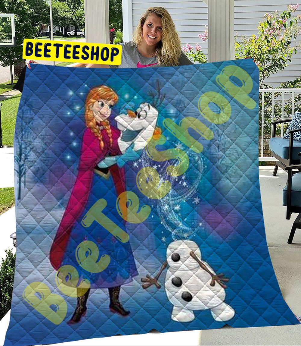 Olaf's Frozen Adventure 10 Trending Quilt Olaf's Frozen Adventure 10 Trending Quilt