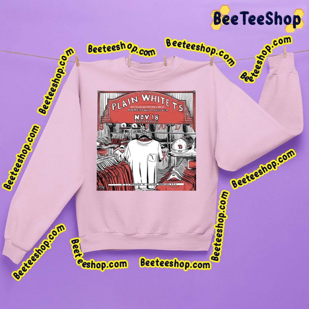 Plain White T's With The Dog And Everything And Onelife Hometown Takeover Trending Unisex Sweatshirt Plain White T's With The Dog And Everything And Onelife Hometown Takeover Trending Unisex Sweatshirt