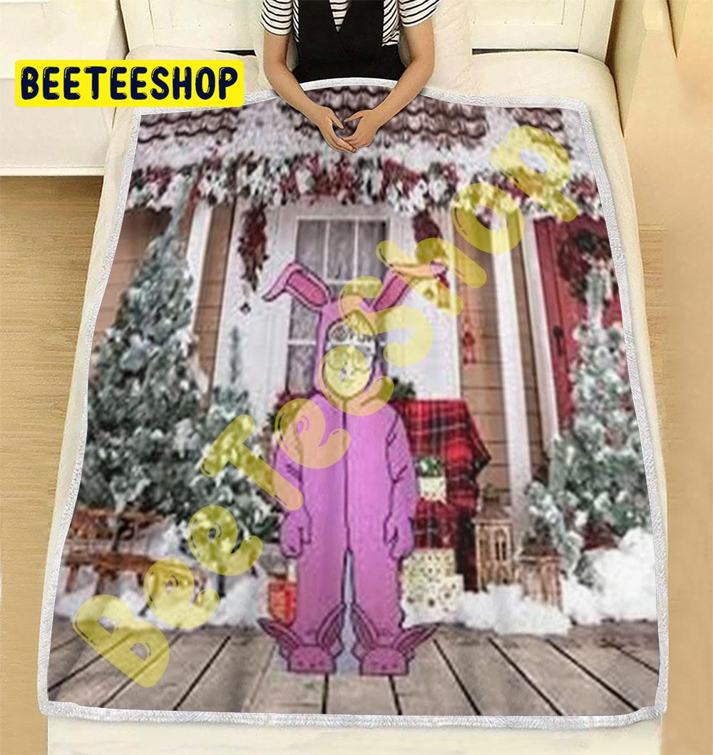 Rabbit A Christmas Story Christmas Trending Blanket Rabbit A Christmas Story Christmas Trending Blanket