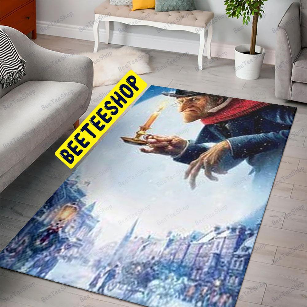 Snow City Scrooge A Christmas Carol Trending Rug Rectangle Snow City Scrooge A Christmas Carol Trending Rug Rectangle