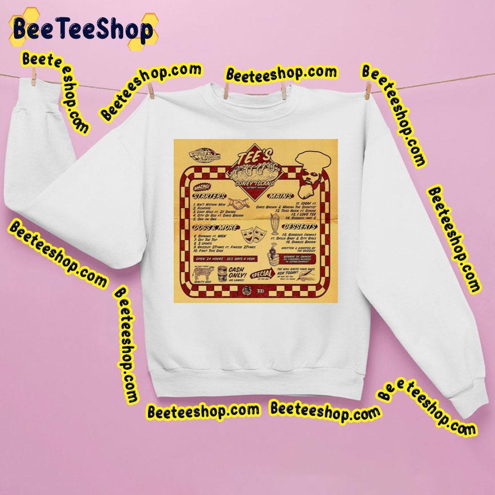 Tee Grizzley Tees Coney Island Lyrics And Tracklist Trending Unisex Sweatshirt Tee Grizzley Tees Coney Island Lyrics And Tracklist Trending Unisex Sweatshirt