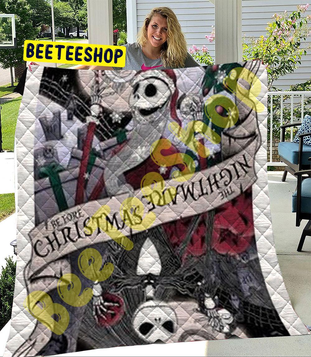 The Nightmare Before Christmas Jack 02 Trending Quilt The Nightmare Before Christmas Jack 02 Trending Quilt