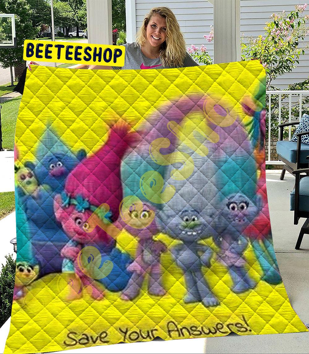 Trolls Holiday 13 Trending Quilt Trolls Holiday 13 Trending Quilt