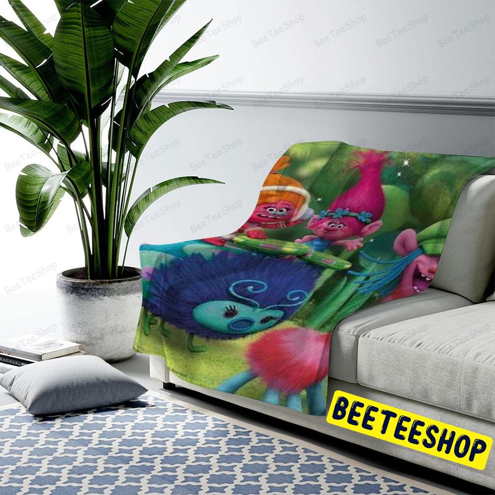 Trolls Holiday 39 Trending US Cozy Blanket Trolls Holiday 39 Trending US Cozy Blanket