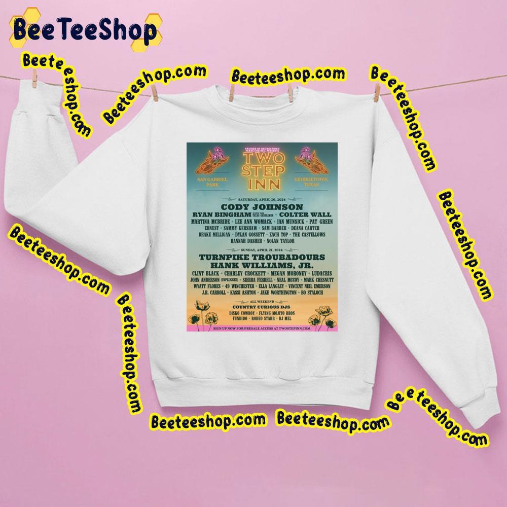 Two Stepinn Cody Johnson 2024 Trending Unisex Sweatshirt Two Stepinn Cody Johnson 2024 Trending Unisex Sweatshirt